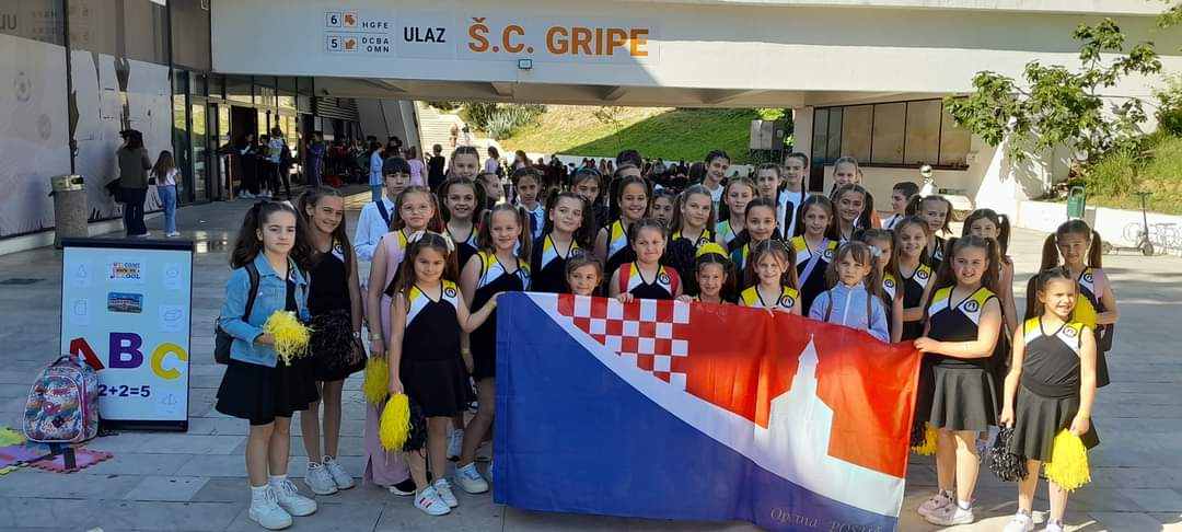 Posuškim cheerleadersicama zlato i srebro na plesnom natjecanju u Splitu