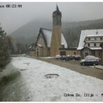 Proljeće se pretvorilo u zimu: Jutros snijeg ponovno na Blidinju!