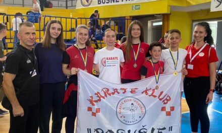 Pet medalja za Karate klub Posušje na Kupu prijateljstva