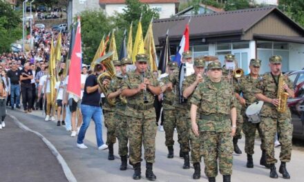 SVEČANO OBILJEŽAVANJE 32. GODIŠNJICE POSTROJBE HVO-A “ANTE BRUNO BUŠIĆ”