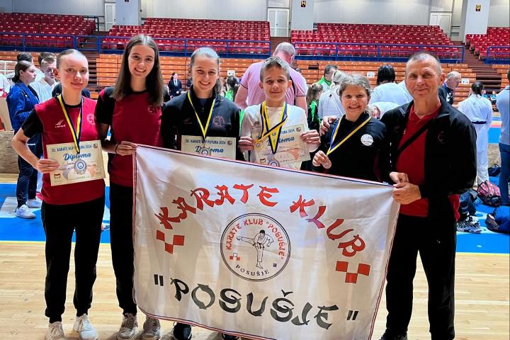Četiri medalje za Karate klub Posušje na turniru u Bugojnu