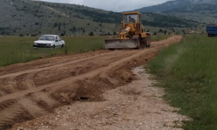 Završni radovi na putu Varićak – Blidinje