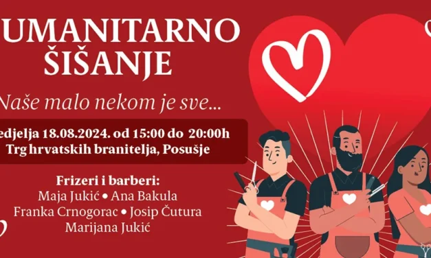 Naše malo nekom je sve: Humanitarno šišanje u Posušju