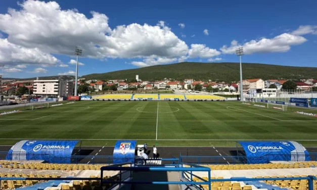 Mokri Dolac blista: Stadion u Posušju izgleda neprepoznatljivo