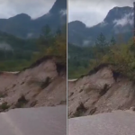 Nestao i dio ceste od Jablanice prema Blidinju