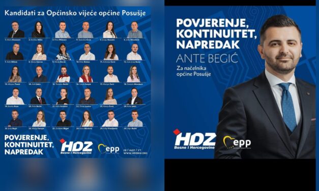 POSUŠJE: HDZ-u BiH načelnik i uvjerljiva većina u Vijeću