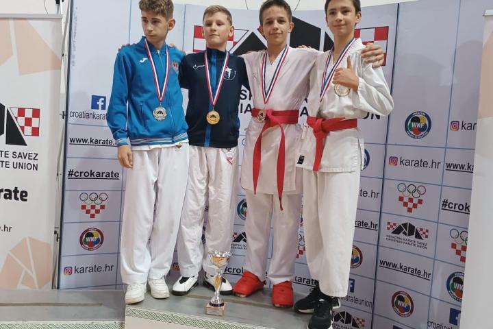 Karate klubu Posušje na dva terena (Jasterbarsko i Mostar) ukupno sedam medalja i pehar