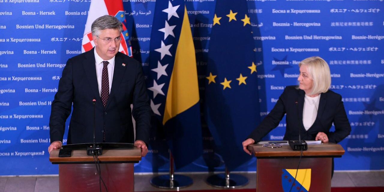 Plenković: Vlada RH odobrila 10 milijuna eura za pomoć BiH