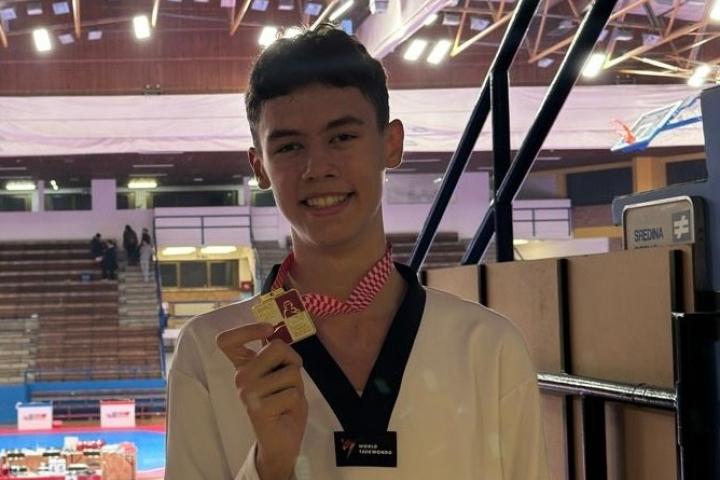 Zlatna medalja za Davida Milićevića na Croatia openu u Zagrebu