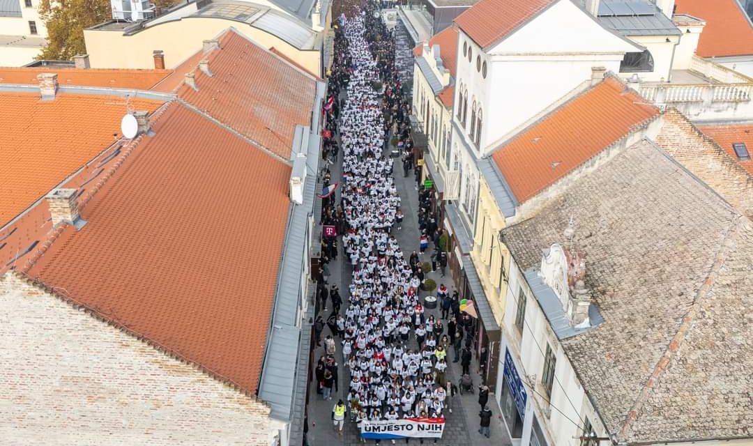 Mladi iz Posušja predvodili Kolonu sjećanja u Vukovaru