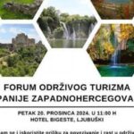 Forum održivog turizma Županije Zapadnohercegovačke 2024.