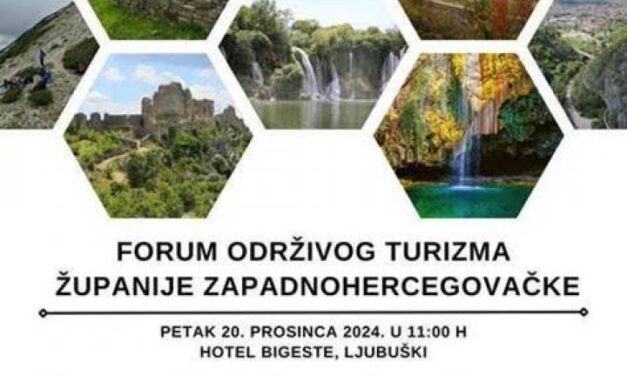 Forum održivog turizma Županije Zapadnohercegovačke 2024.