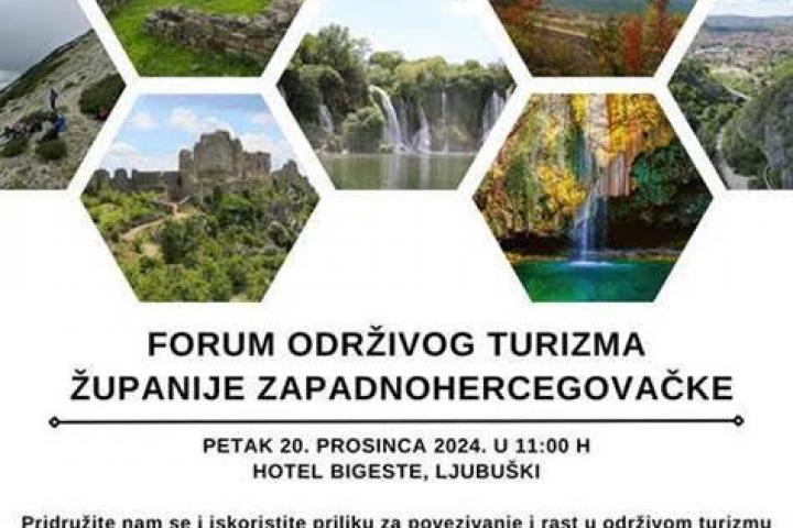 Forum održivog turizma Županije Zapadnohercegovačke 2024.