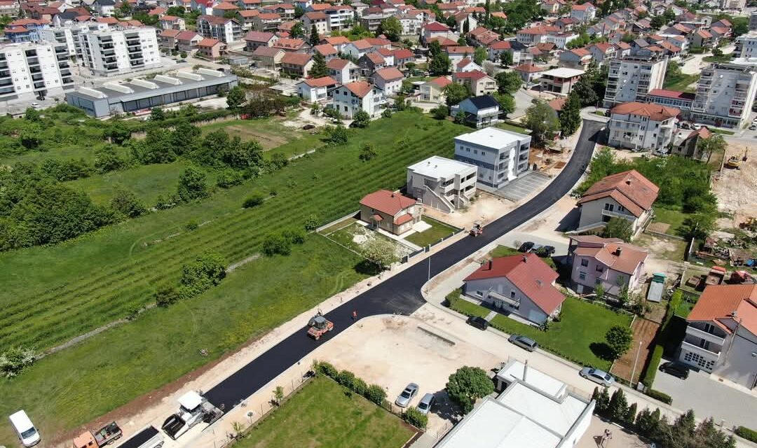 Posušje: U tijeku završni radovi u sklopu rekonstrukcije ulica kralja Zvonimira i Kulina bana