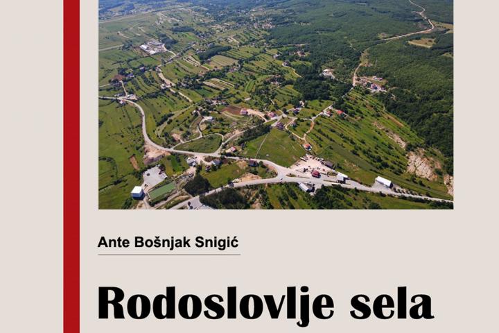 Najava: Knjiga „Rodoslovlje sela Osoje u Posušju“ autora Ante Bošnjaka Snigića bit će predstavljena u sklopu Posuškog lita