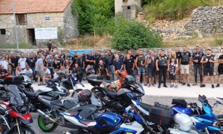 FOTO: Skup motorista u Podbiloj okupio preko 40 klubova, 180 motora i 450 posjetitelja