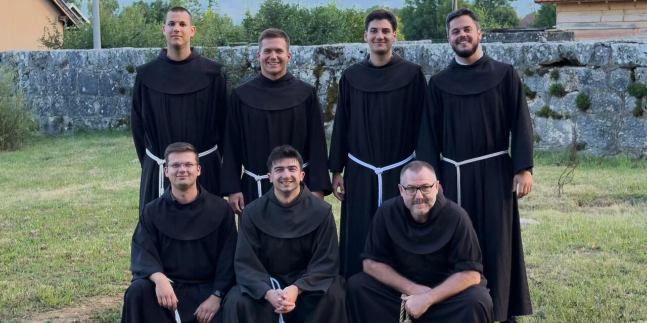 Fra Antonio Ramljak polaže svečani zavjet u Redu manje braće