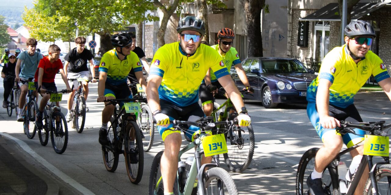 POSUŠJE: Biciklisti pedalirali od Posušja preko Tribistova do Vučipolja