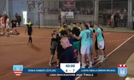 Lijeva Obala osvojila treći naslov Lige Hercegovine