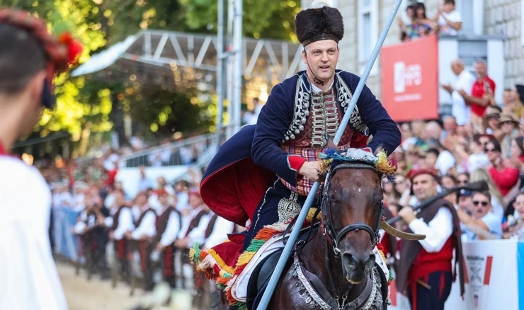 Frano Talaja slavodobitnik 310. Sinjske alke