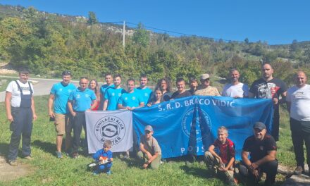 Prva ekološka akcija na jezeru Tribistovo