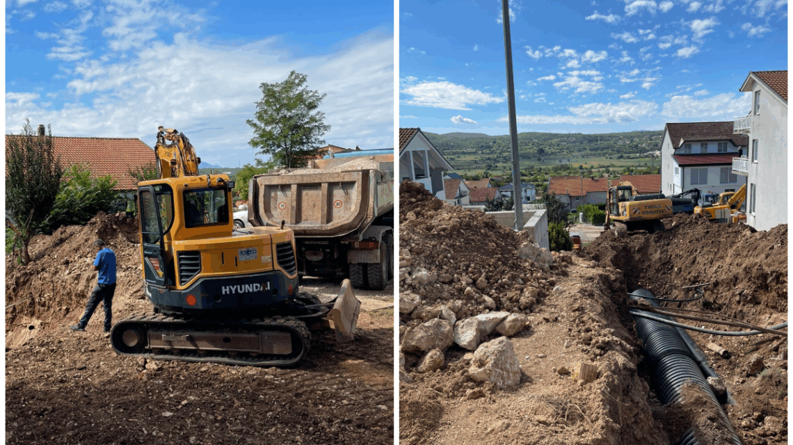 POSUŠJE: Kanalizacija u centru vrijedna 198 tisuća KM