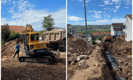 POSUŠJE: Kanalizacija u centru vrijedna 198 tisuća KM