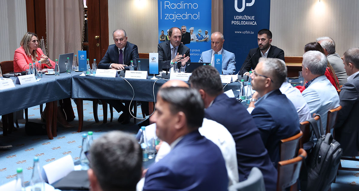 Udruga poslodavaca FBiH dobila novo vodstvo, Bariša Šušnjar izabran za potpredsjednika