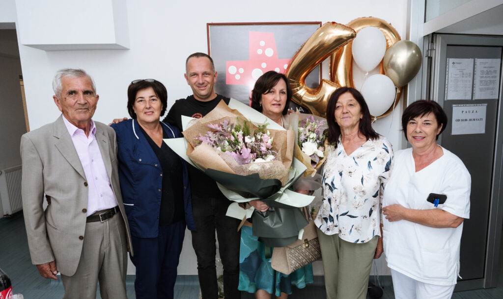 Svečani ispraćaj ing.med. radiologije Marinke Kolobarić u mirovinu