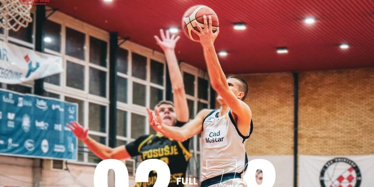 KSHB: Poraz košarkaša u Mostaru