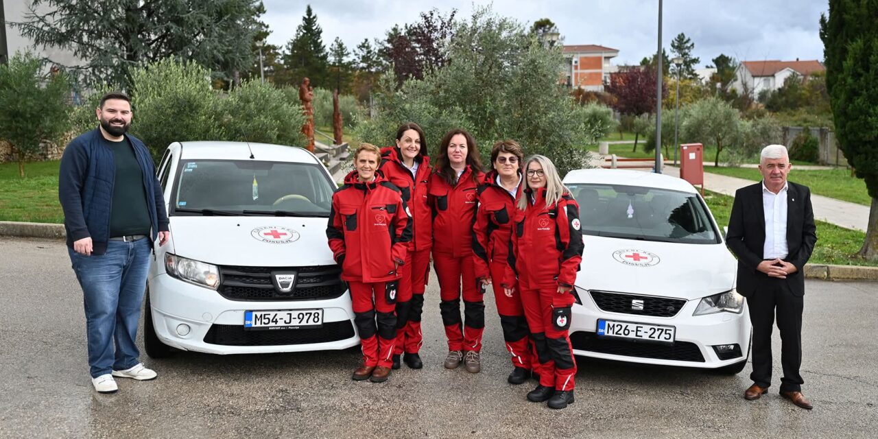 Njegovateljice ”Programa kućne njege – Srce Posušja” spremne za rad na terenu