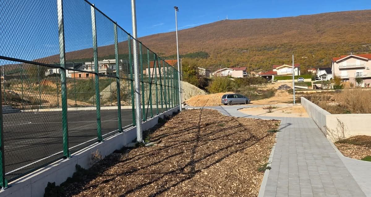 Završen projekt: „ Završetak uspostave zelene površine u naselju Carski gaj u središtu općine Posušje“