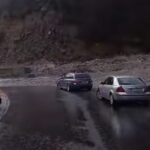 AKTIVIRANO KLIZIŠTE KOD JABLANICE, CESTA PREMA BLIDINJU DJELOMIČNO ZATVORENA