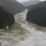 Snijeg na Blidinju: Skijalište se zabijelilo uz samo 3 °C