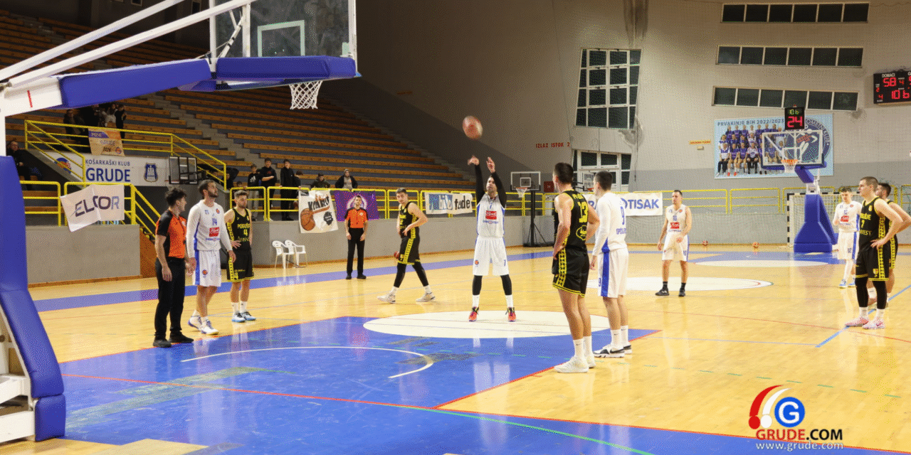 Košarkaški Posušja poraženi u Grudama