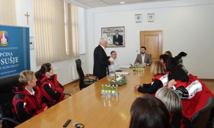U uredu načelnika upriličen prijem sudionika projekata „Gerontodomaćice“ i „Program kućne njege- srce Posušja“!