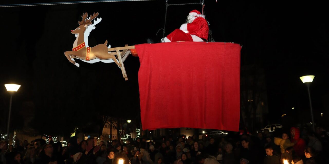 Čarolija u gradskom parku: Djed Božićnjak, vatromet i bogat program četvrtog dana Božića u Posušju