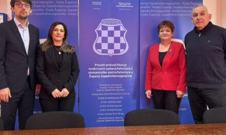 ŽZH: Potpisan ugovor o prekvalifikaciji medicinskih sestara i tehničara