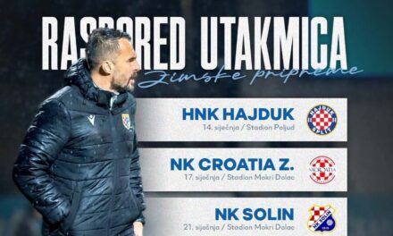 HŠK Posušje započinje zimske pripreme: sedam provjera, među rivalima Hajduk i Zrinjski