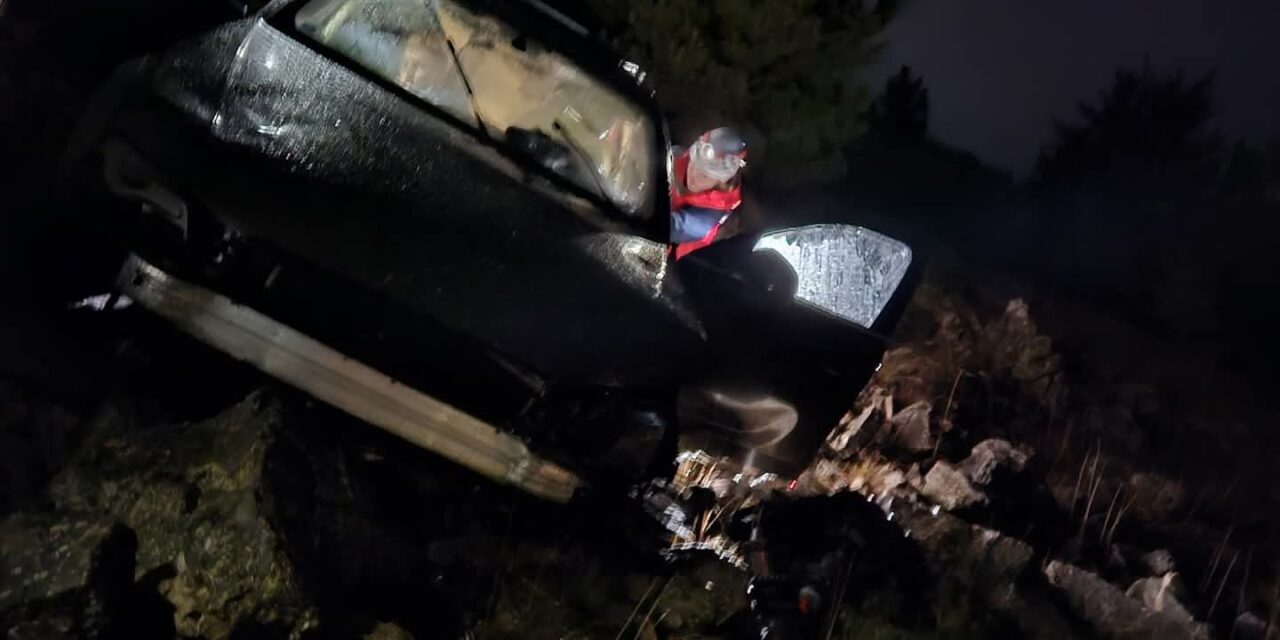 Nesreća na cesti Posušje – Jablanica: Vozilo sletjelo 30 metara niz strminu