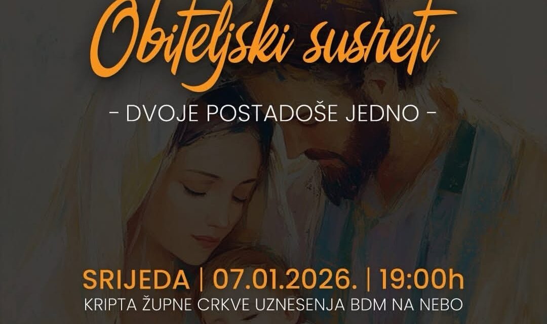 ŽUPA POSUŠJE: Obiteljski susreti, predavač mons. Petar Palić