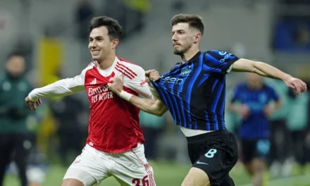 Arsenal odnio bodove iz Milana, Sučić strijelac u derbiju večeri