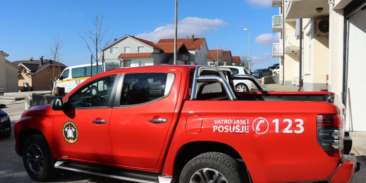 Općina Posušje nabavila terensko vozilo za PVP Posušje