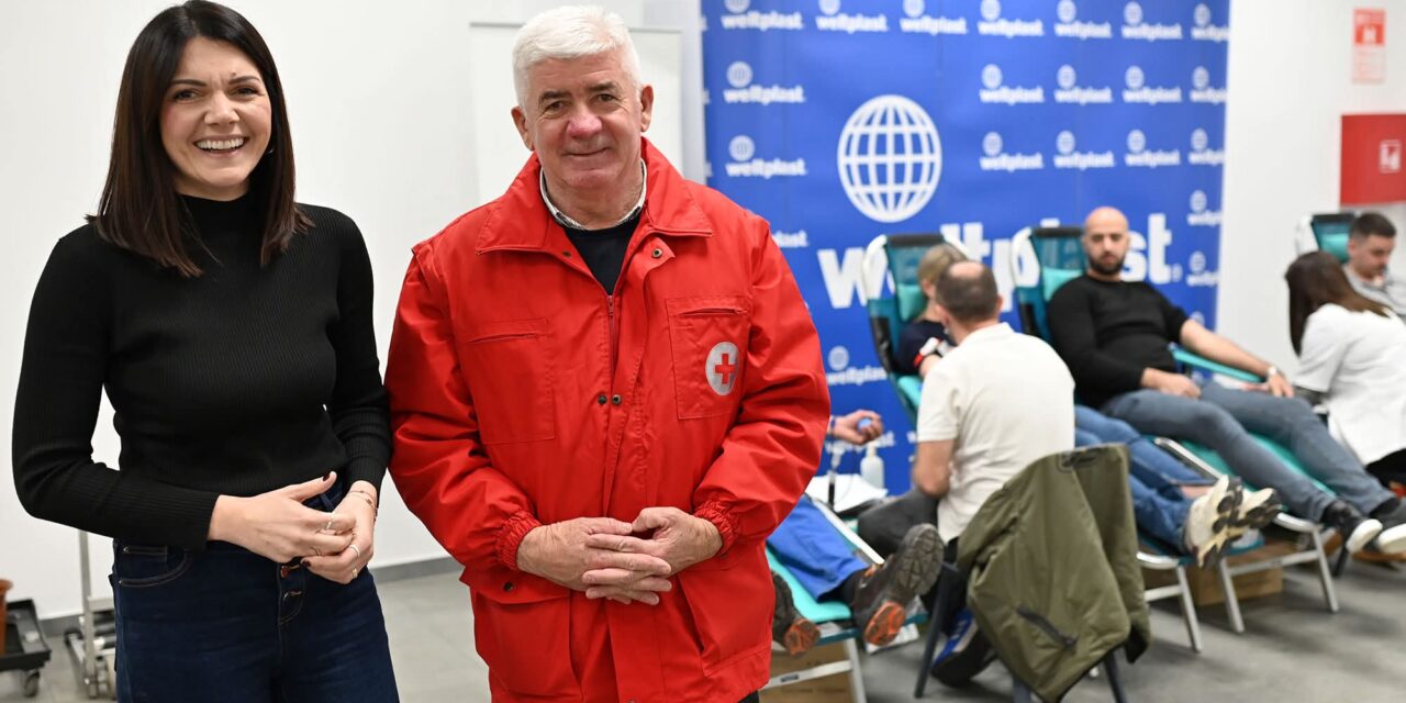 U PRVOJ AKCIJI DOBROVOLJNOG DARIVANJA KRVI U WELTPLASTU PRIKUPLJENE 24 DOZE