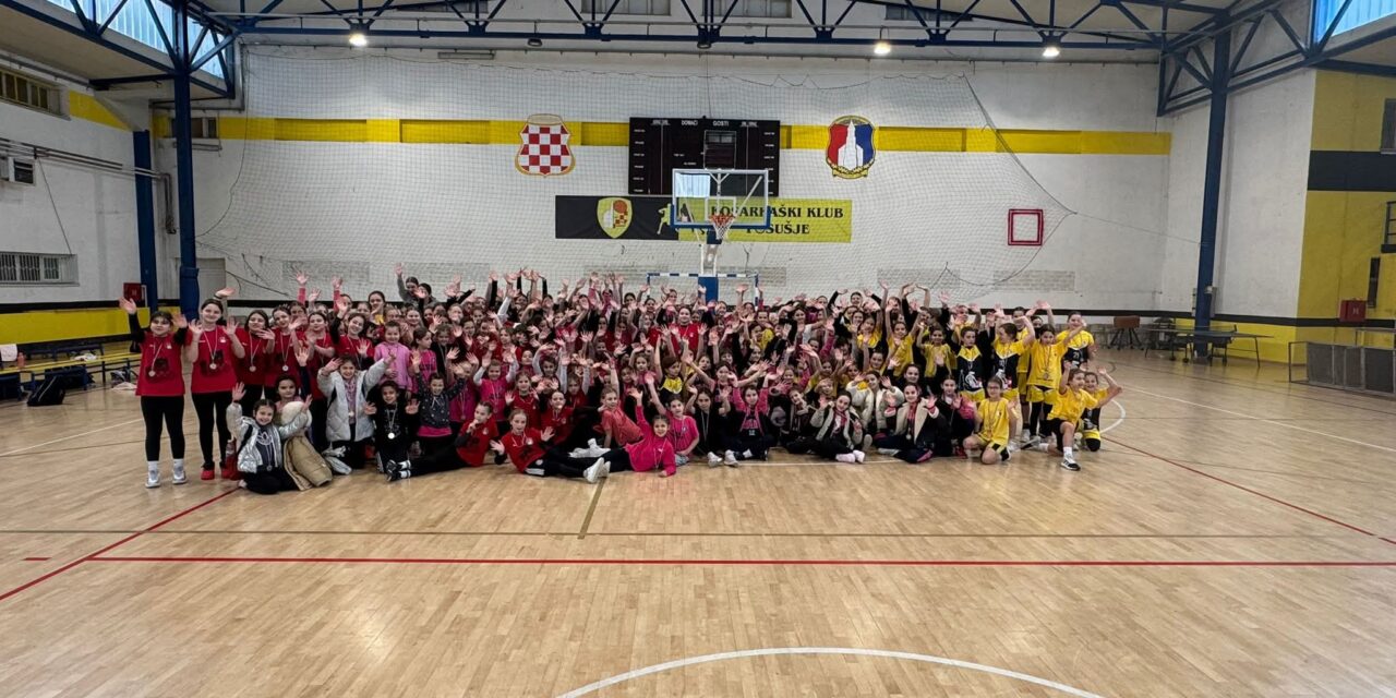 U organizaciji ŽKK Posušje: 205 mladih košarkašica zaigralo je pod obručima