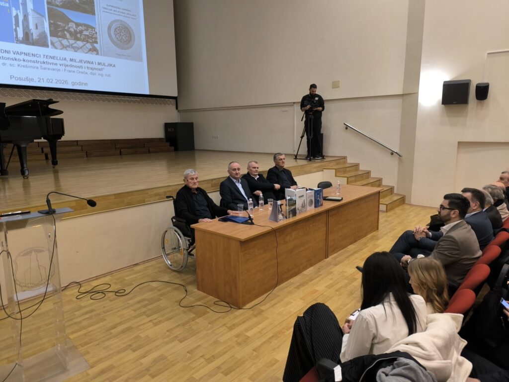 U Posušju predstavljene dvije knjige o kamenu i kamenoj baštini U Posušju predstavljene dvije knjige o kamenu i kamenoj baštini