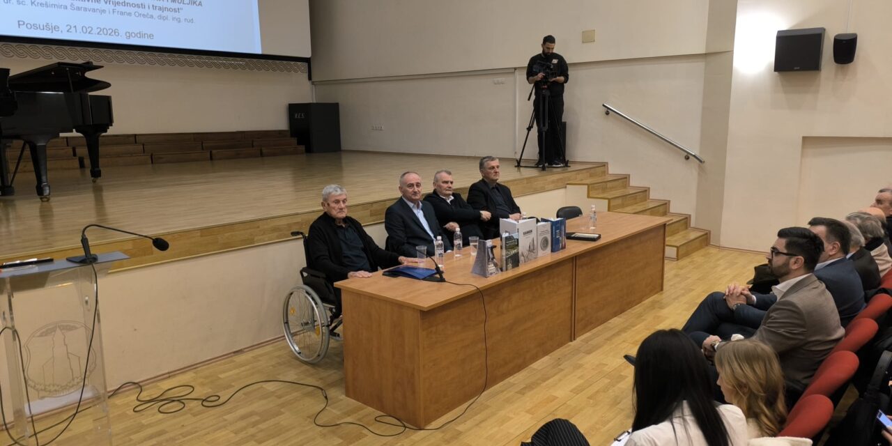 U Posušju predstavljene dvije knjige o kamenu i kamenoj baštini