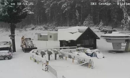 Na Blidinju pada snijeg, ostalim dijelovima Hercegovine jaki vjetar i kiša