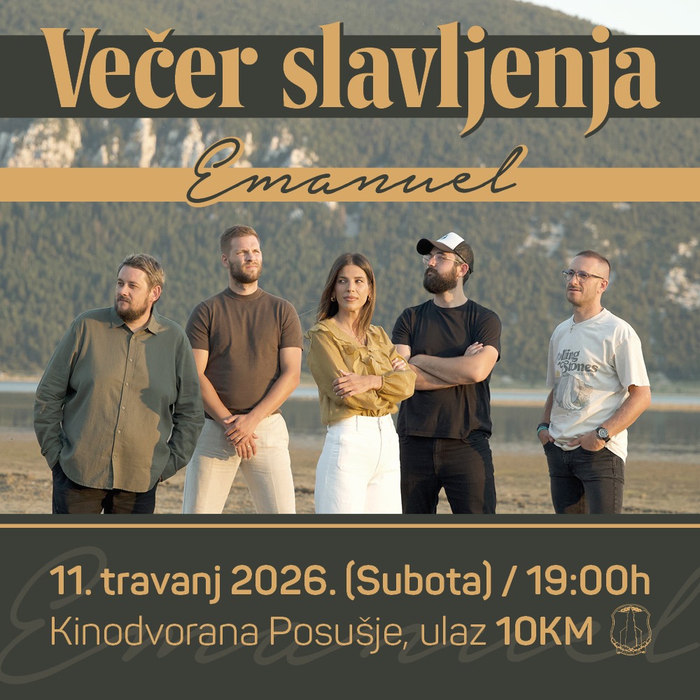 Bend Emanuel stiže u Posušje: Večer slavljenja koja se ne propušta