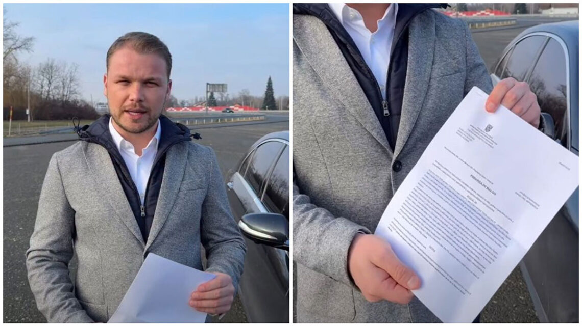 Draško Stanivuković na hrvatskoj granici kažnjen sa 700 eura